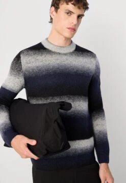 Barbour International VECTOR COLOUR BLOCK CREW NECK JUMPER - Jumper - Black 13 Barbour International VECTOR COLOUR BLOCK CREW NECK JUMPER - Jumper - Black -Indicode Men Wear Shop 5243023447bd4f0ca06e2f3fb4daa24a