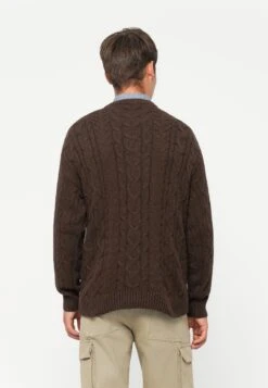 Only & Sons ONSMACK CREW NECK - Jumper - Demitasse -Indicode Men Wear Shop 5442f55f8f1f4e90ba42a3b3449d128d