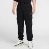 Nike Sportswear CLUB PANT - Tracksuit Bottoms - Black Black White