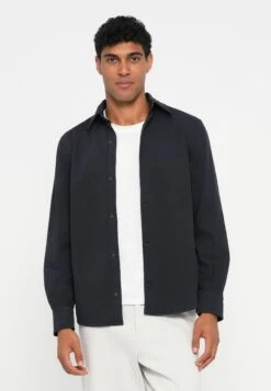 7 For All Mankind REGULAR SHIRT COMFORT - Shirt - Dark Blue -Indicode Men Wear Shop 57c69f046fc840ba9692e23edd2768a5