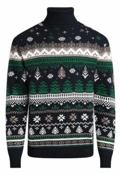 Redefined Rebel SANTA ROLLNECK REGULAR FIT - Jumper - Navy -Indicode Men Wear Shop 57d179f0fc91423b976d4c4e0c32bebd