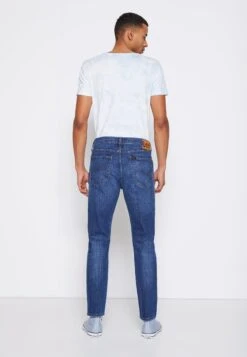 Lee Austin - Straight Leg Jeans - Mid Bluegrass -Indicode Men Wear Shop 588b21e88f134e408d6bb978aa7cf00a