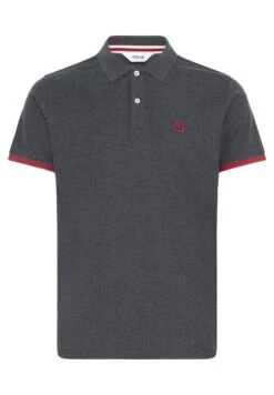 Solid SDBENJAMINPOLO - Polo Shirt - Grey Melange -Indicode Men Wear Shop 5893a4b44da348e795bdb4c5a401ed47