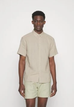 Les Deux Kris Linen Shirt - Shirt - Light Sand