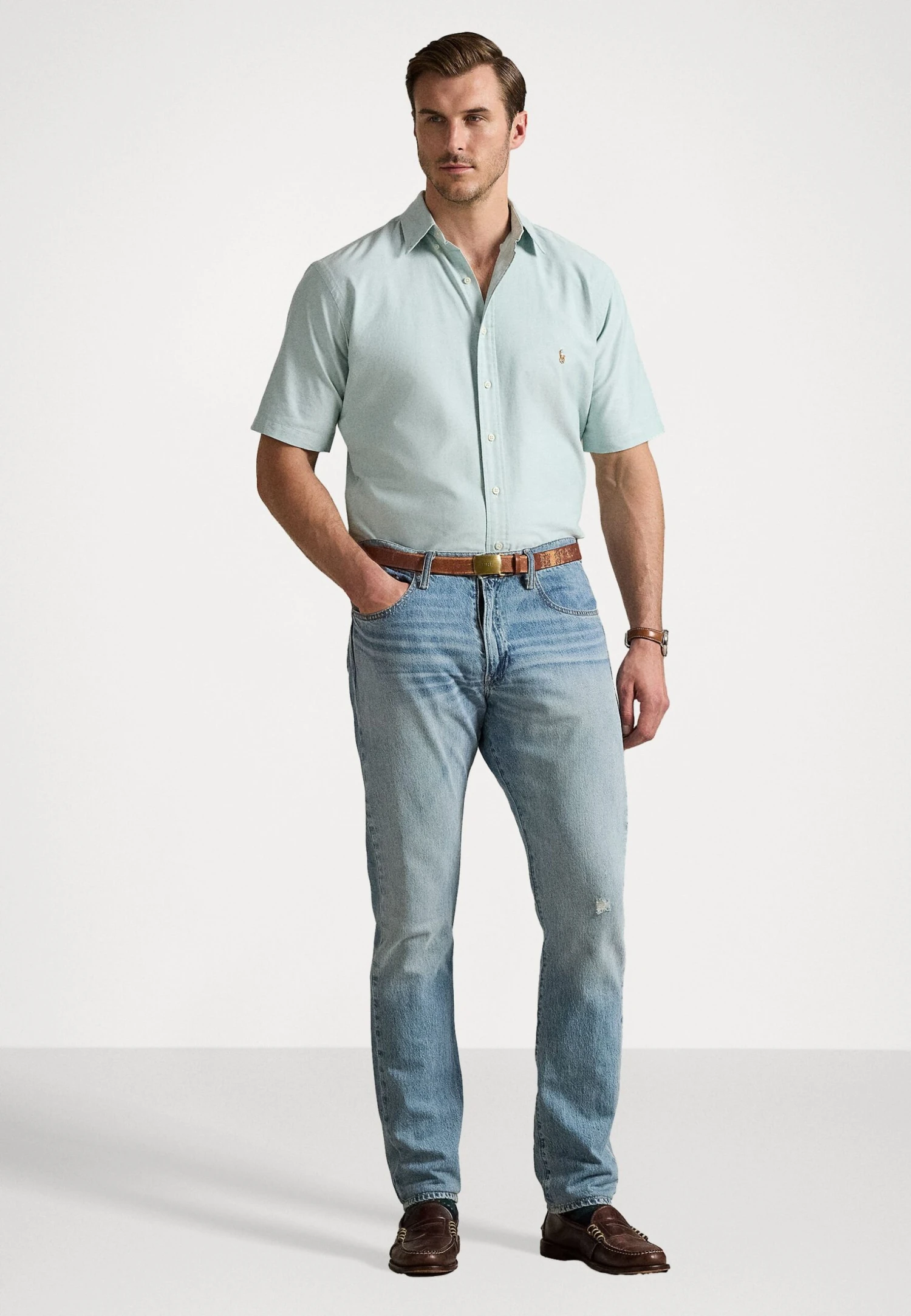 OXFORD SHIRT - Shirt - Lovat 2 OXFORD SHIRT - Shirt - Lovat - Image 2