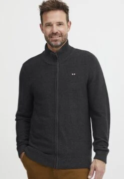 FQVILLUM - Cardigan - Charcoal Mix