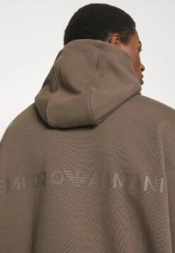 Emporio Armani Sweatshirt - Fango -Indicode Men Wear Shop 6025e2eff4554ecabab9991b866e2b01