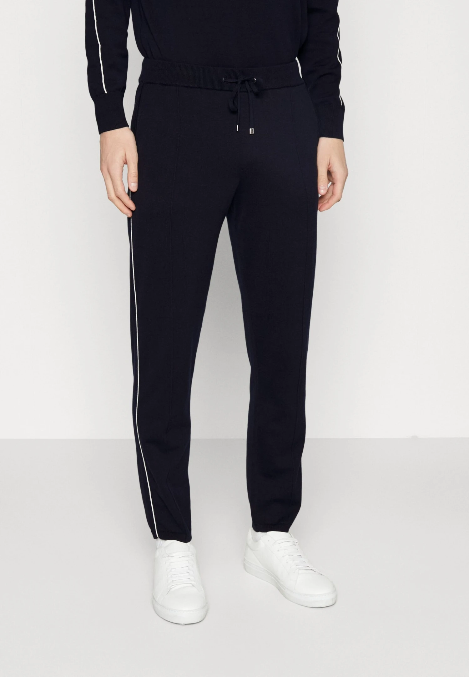 Pants Piping - Tracksuit Bottoms - Navy 1 Pants Piping - Tracksuit Bottoms - Navy