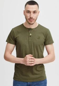 Indicode Jeans IDColbing - Basic T-shirt - Army