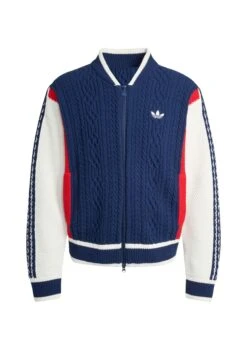 Adidas Originals WICONS - Cardigan - Shadow Red Off White Ash Blue -Indicode Men Wear Shop 622705a4152e4628b15c4307ac844955