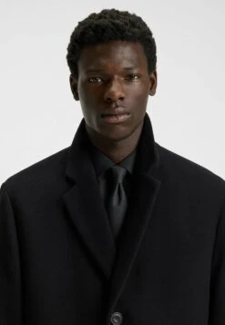 Hugo MAZORO - Classic Coat - Black One -Indicode Men Wear Shop 62aa0002a28d4720a15bf1b4440e4d30