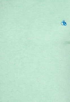 Scotch & Soda Essentials Blend Crewneck- Jumper - Bay Melange -Indicode Men Wear Shop 63752435782348dbbf6787d24c0cbe6c