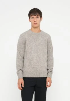 Dockers PREMIUM CREW SWEATER - Jumper - Cotswold Stone