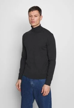 Pier One 2 Pack - Basic Turtleneck - Jumper - Black/Mottled Dark Grey -Indicode Men Wear Shop 64859ccdc4f946bdaf35ce7992142af6