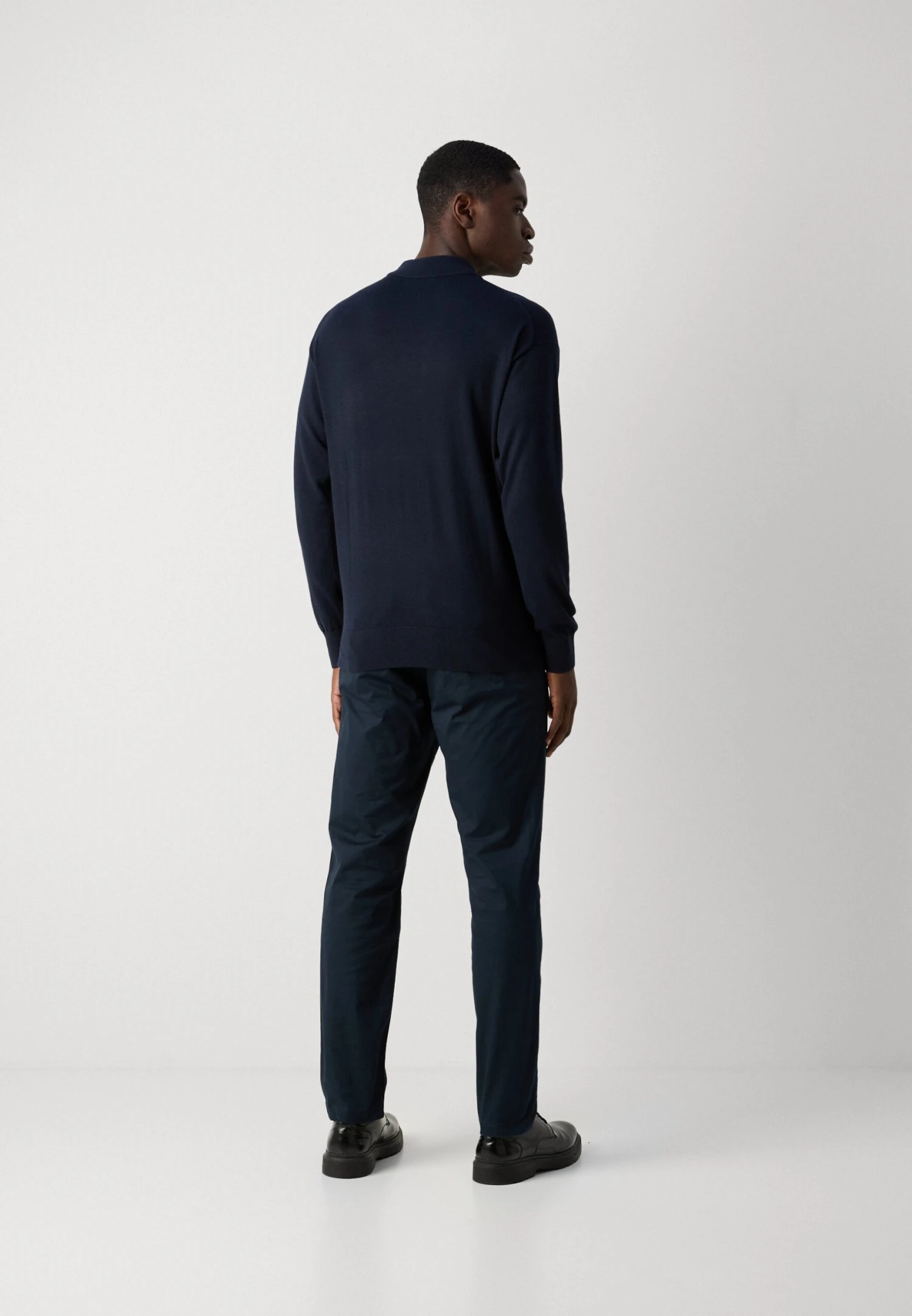 Scotch & Soda CORE DROPPED SHOULDER MOCK NECK - Jumper - Night 4 Scotch & Soda CORE DROPPED SHOULDER MOCK NECK - Jumper - Night - Image 4