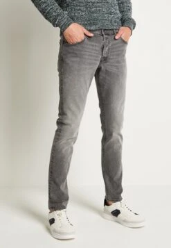 Jack & Jones Jjiglenn Jjoriginal - Slim Fit Jeans - Grey Denim