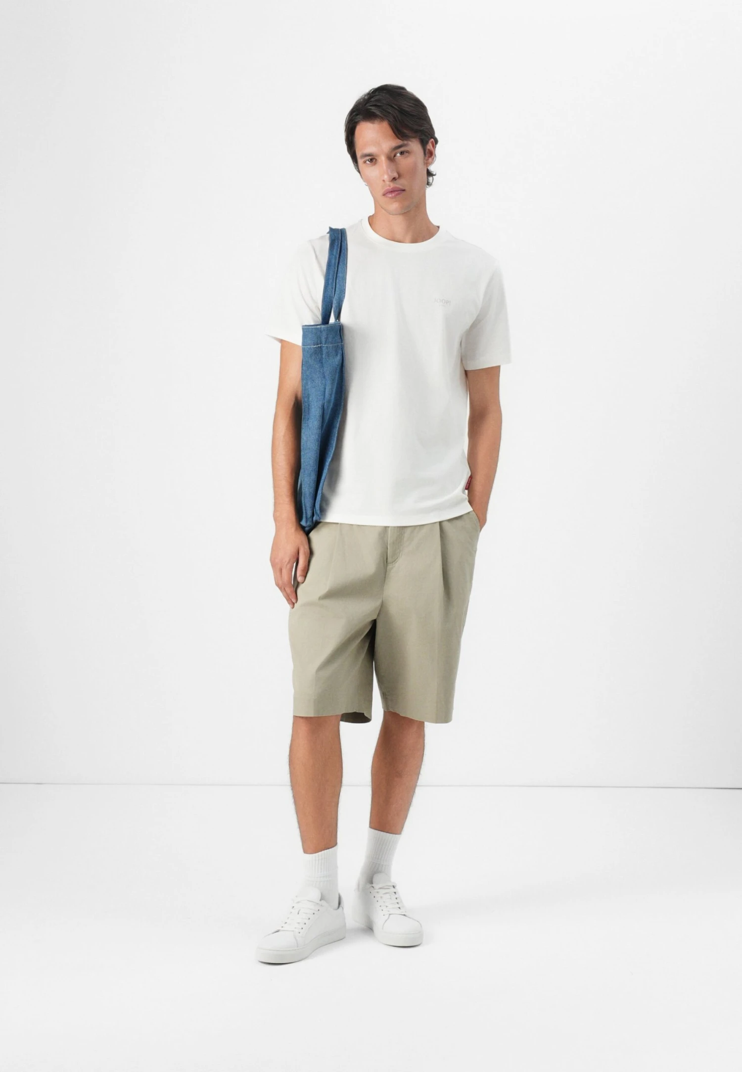 Joop Jeans ALPHIS - Basic T-shirt - Natural 2 Joop Jeans ALPHIS - Basic T-shirt - Natural - Image 2
