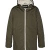 Schott Short Coat - Kaki Foncé