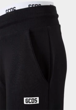 GCDS ESSENTIALS JOGGERS - Tracksuit Bottoms - Black -Indicode Men Wear Shop 6a0bf76eb86a4e619c71d24636343628
