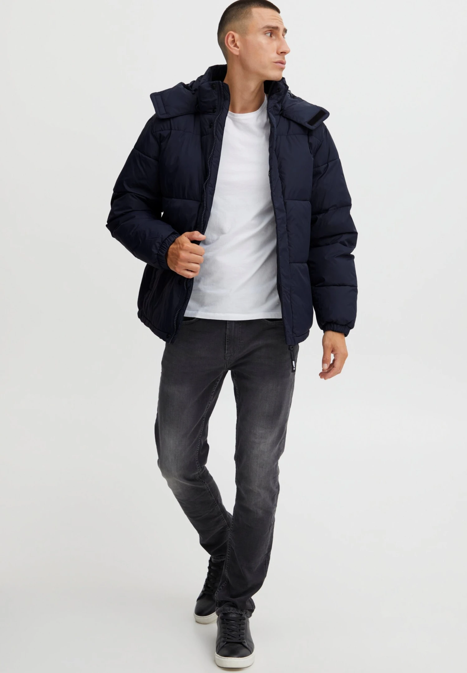 Solid SDCallen - Winter Jacket - Blu 2 Solid SDCallen - Winter Jacket - Blu - Image 2