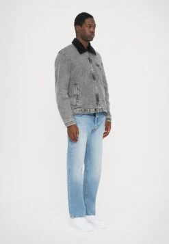 Armani Exchange BLOUSON - Denim Jacket - Grey -Indicode Men Wear Shop 6ac9058d24c74fd28ad5ad94885c5903