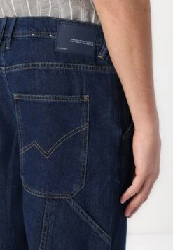 TOM TAILOR Denim TTWAYLEN - Denim Shorts - Dark Blue Denim -Indicode Men Wear Shop 6ad14625148d411c9f7ed993f795837a