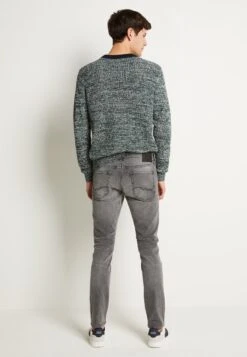 Jack & Jones Jjiglenn Jjoriginal - Slim Fit Jeans - Grey Denim -Indicode Men Wear Shop 6b3160baad234d7bbb79507babf19e98