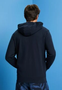 ESPRIT Zip-Up Sweatshirt - Navy -Indicode Men Wear Shop 6bc22654811f4a1292c4f39de96989cc