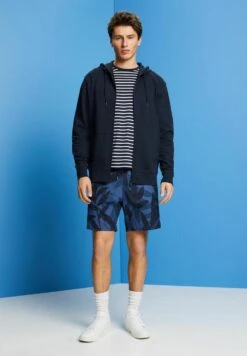 ESPRIT Zip-Up Sweatshirt - Navy -Indicode Men Wear Shop 6cd9a44e397444c291d0635ed80de07c