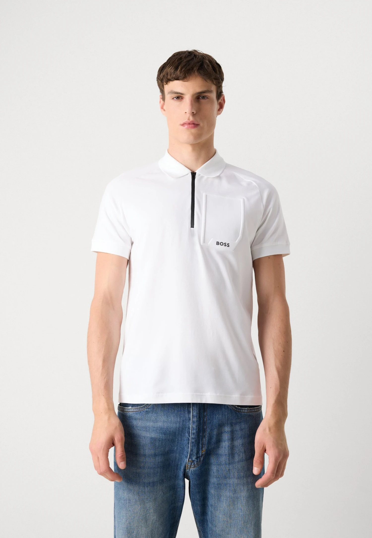 Boss URBAN TECH - Polo Shirt - White 3 Boss URBAN TECH - Polo Shirt - White - Image 3