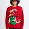 Volcom VILLARD SWEATER - Jumper - Lifeguard Red