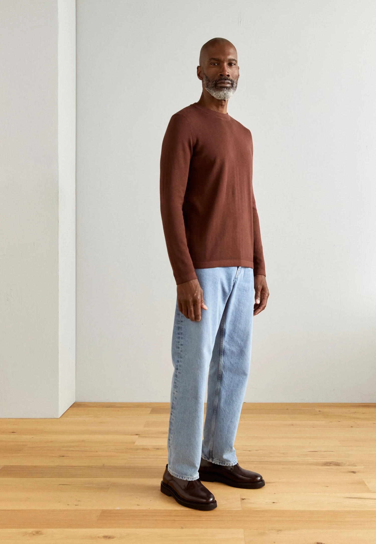 Marc O'Polo Pullover, Crew Neck - Jumper - Crimson Brown 2 Marc O'Polo Pullover, Crew Neck - Jumper - Crimson Brown - Image 2