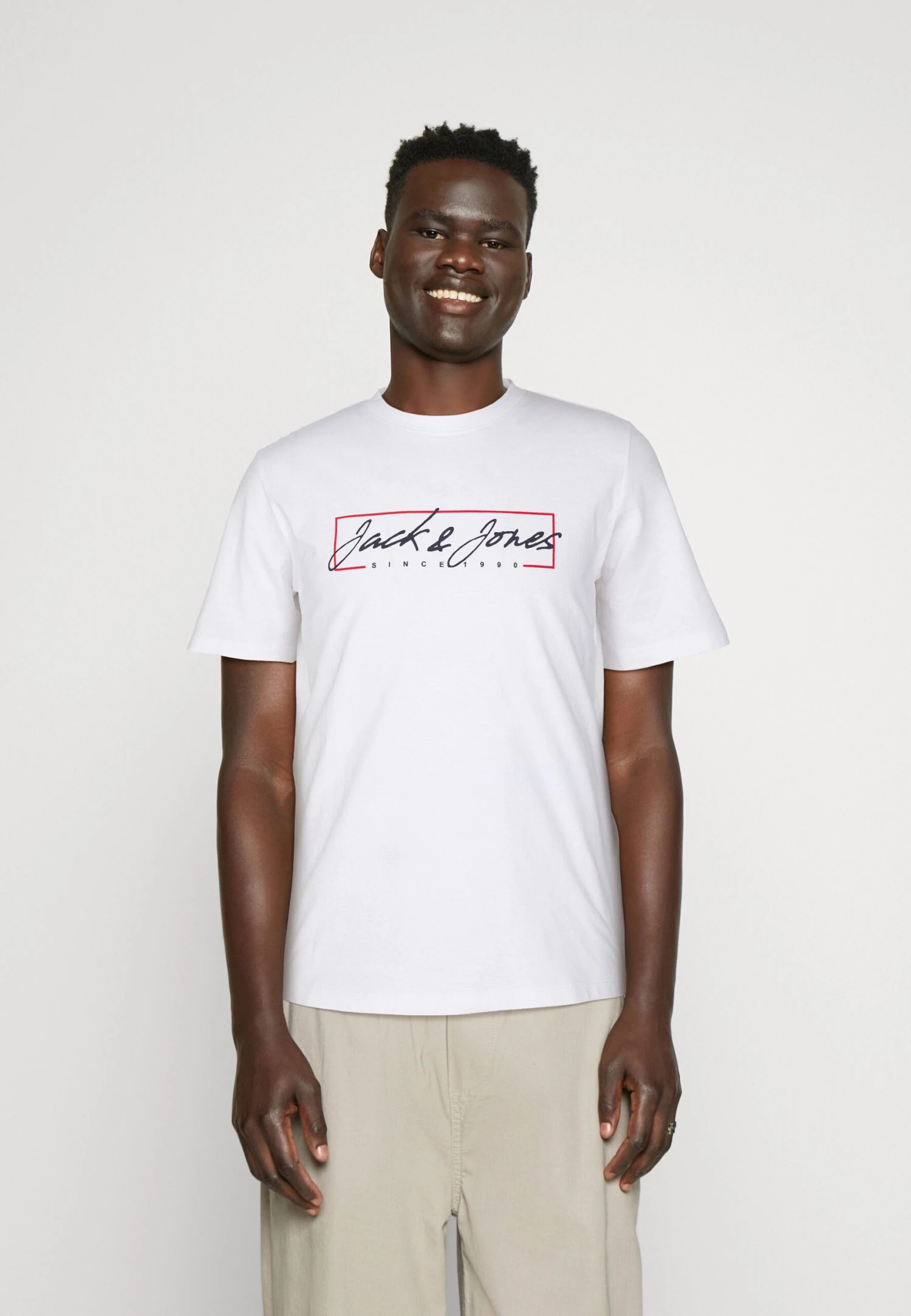 Jack & Jones ZURI 2 PK - Print T-shirt - Navy Blazer Pack W White 4 Jack & Jones ZURI 2 PK - Print T-shirt - Navy Blazer Pack W White - Image 4