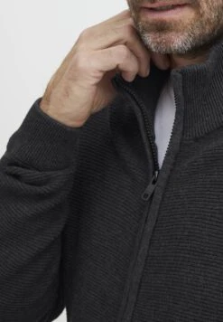 FQVILLUM - Cardigan - Charcoal Mix -Indicode Men Wear Shop 7285477666284cc8b30f112df13b9b97