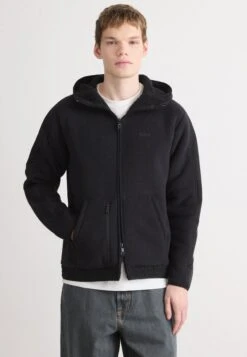 Boss HOLE SNUGGEL - Fleece Jacket - Black