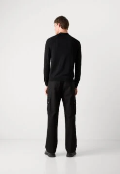 Hugo SAYFORD - Jumper - Black -Indicode Men Wear Shop 733f5ef66ad64ec2a33b471b189a1c3b