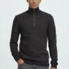Blend BHBAAL HALF ZIPP - Jumper - Black Beauty