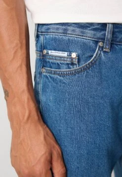 Marc O'Polo DENIM MID WAIST - Straight Leg Jeans - Dark Blue -Indicode Men Wear Shop 73b959d0f5144520b55650fc5077005f