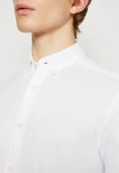 Only & Sons Onstarp Slim Shirt - Shirt - Cloud Dancer -Indicode Men Wear Shop 74674198f4de4596bafc5d8cc0aa8653