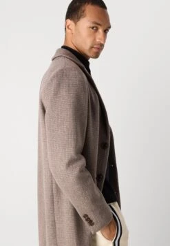 Scotch & Soda COAT - Classic Coat - Taupe -Indicode Men Wear Shop 74743eeb216148e9a7e28fe01eddc91d
