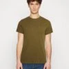 CASUAL FRIDAY CFThor - Basic T-shirt - Dark Olive