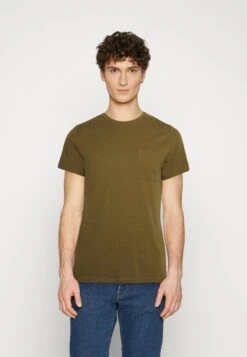CASUAL FRIDAY CFThor - Basic T-shirt - Dark Olive