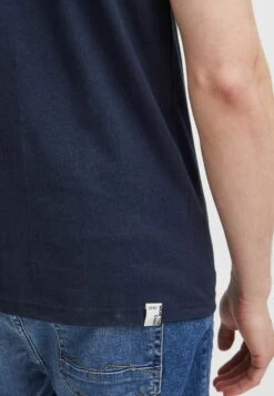 Indicode Jeans IDColbing - Basic T-shirt - Navy -Indicode Men Wear Shop 75899f49b78d4ca48e30e70d1dd4657e