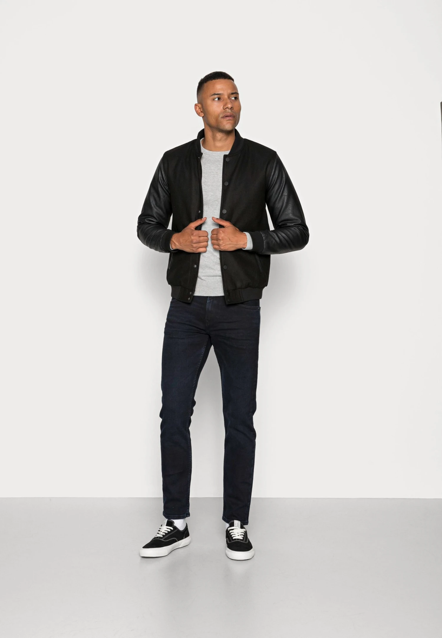 Tom Tailor Basic Crew Neck - Jumper - Light Soft Grey Melange 2 Tom Tailor Basic Crew Neck - Jumper - Light Soft Grey Melange - Image 2