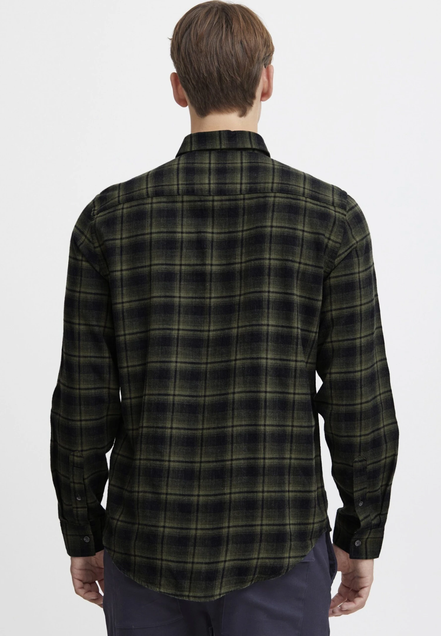 CASUAL FRIDAY CFAton - Shirt - Cypress Melange 3 CASUAL FRIDAY CFAton - Shirt - Cypress Melange - Image 3