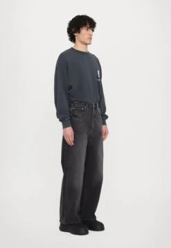 Han Kjøbenhavn Relaxed Fit Jeans - Black Vein -Indicode Men Wear Shop 76d31a290e12473ab9b45e2f5dce81d1