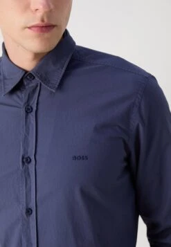 Boss RELEGANT - Shirt - Navy -Indicode Men Wear Shop 76dfd3518cc04b54ac529b51d1daf65c