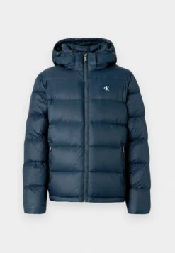 Calvin Klein Jeans ZIP OFF HOOD - Down Jacket - Asphalt -Indicode Men Wear Shop 76f111d646c94bc1a4ef9910c2d82ccf