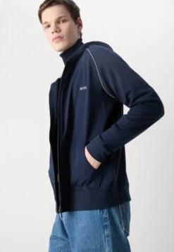 Boss MIX&MATCH JACKET - Cardigan - Dark Blue -Indicode Men Wear Shop 77ba3718e4924df681f1e824fc25f3b8