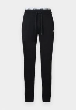 GCDS ESSENTIALS JOGGERS - Tracksuit Bottoms - Black